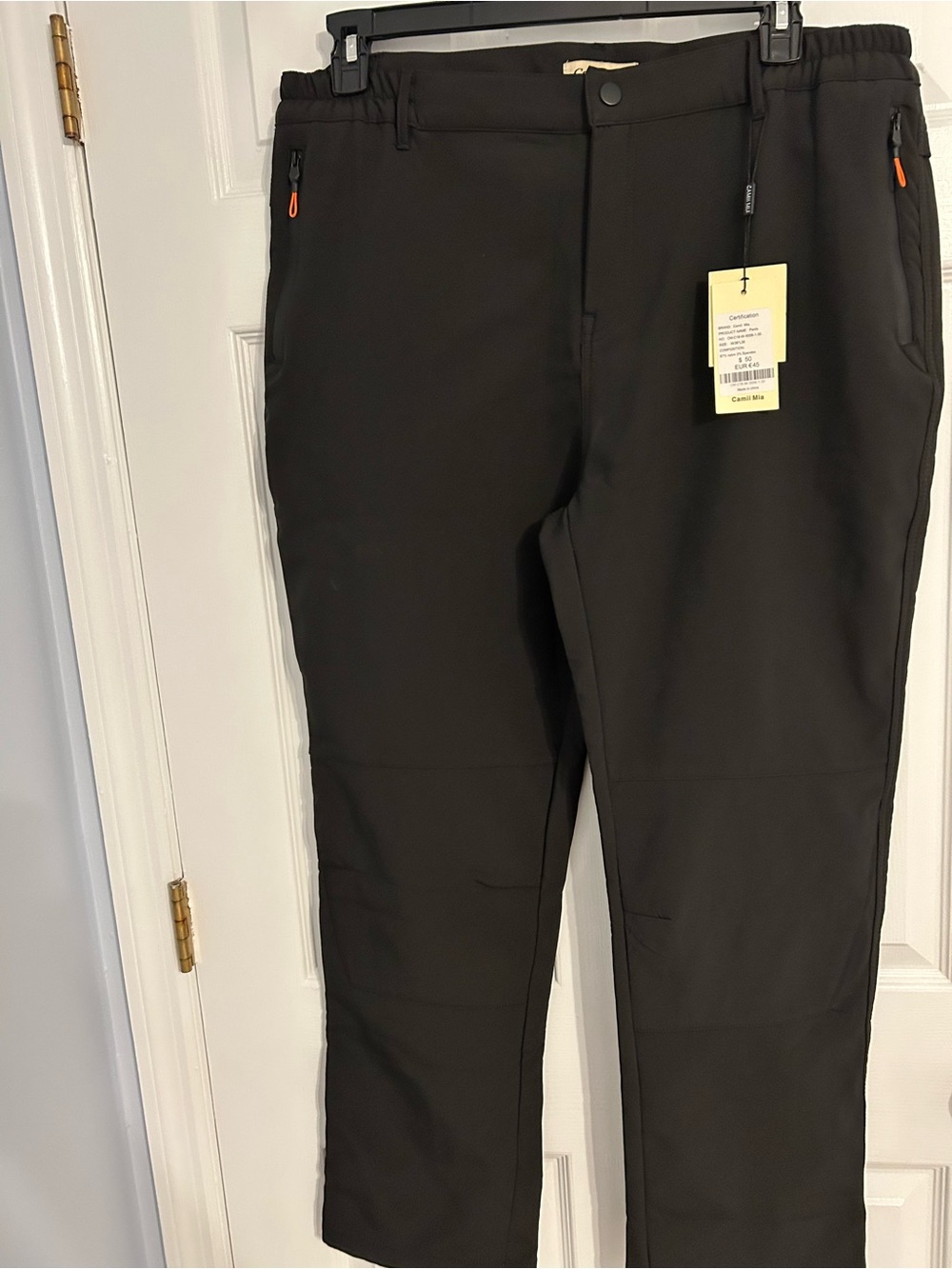 NWT Camii Mia Women’s  Black Performance Pants